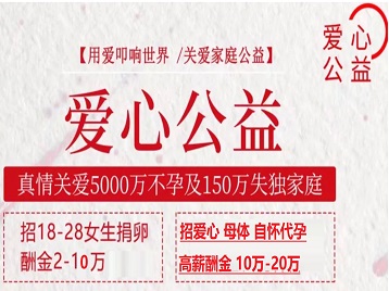 广南捐卵助孕生子 爱心志愿者招募